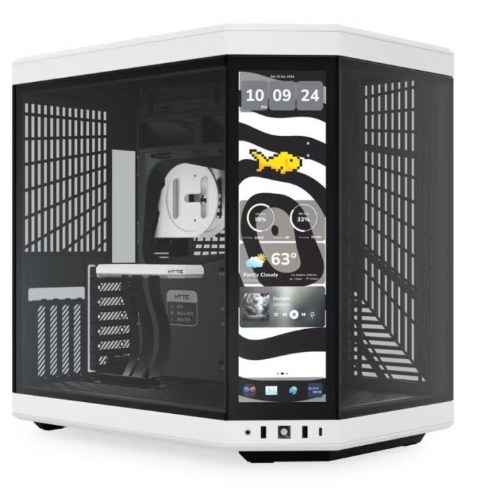 Hyte - Y70 Touch Infinite Panda Extended-ATX