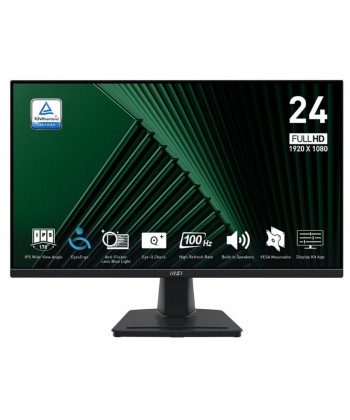 MSI - MP245G 23.8" FullHD IPS 100Hz HDMI DisplayPort VGA - 1ms Audio