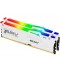 KINGSTON - 32GB Kit DDR5-6000 Fury Beast RGB White XMP CL30 (2x16GB)