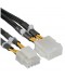 NO BRAND - Cavo Alimentazione da 4+4 Pin a 8 Pin EPS x CPU