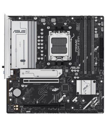 ASUS - Prime B850M-A WiFi II Dual M.2 DDR5 mATX - Socket AM5