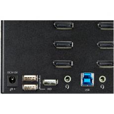 STARTECH - SWITCH KVM DISPLAYPORT 2 PORTE