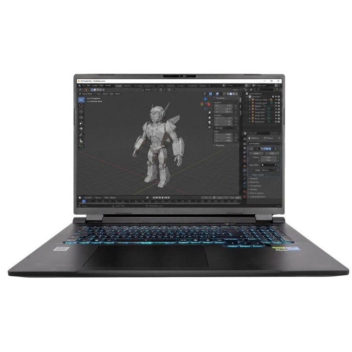 Syspack - Pro-18 Core i7 14650HX  DDR5 Dual M.2 RTX 5050 8GB 18" FHD+ 144Hz