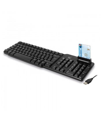 EWENT - TASTIERA USB CON SMART CARD