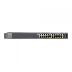 PROSAFE SMART PRO SWITCH GIGABIT POE+ A 24 PORTE 10/100/1000MBIT RJ45 POE + A 24 PORTE 10/100/1000MBIT RJ45 POE+ &nbsp;CON CUDGET POE