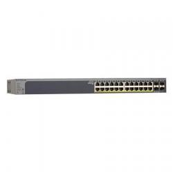 PROSAFE SMART PRO SWITCH GIGABIT POE+ A 24 PORTE 10/100/1000MBIT RJ45 POE+  CON BUDGET POE DI 380W E 4 SLOT PER MODULI GIGABIT S