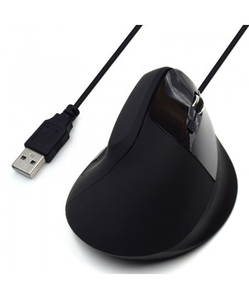 EWENT - MOUSE ERGONOMICO VERTICALE OTTICO USB 1800DPI