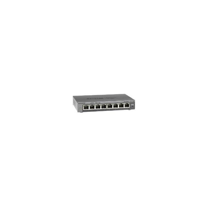SW 8P 10/100/1000 MBPS METAL CASE