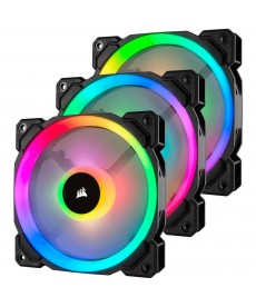 CORSAIR - LL120 Kit 3 x Ventola Led RGB Dual Light Loop 120x120 PWM