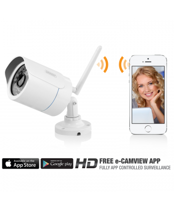 EMINENT - IP CAM INT/EXT IP66 HD CON APP IOS/ANDROID WIFI 1MP