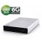 FANTEC - BOX 2.5" SATA 15mm USB3.0 alluminio silver alu15mmu3