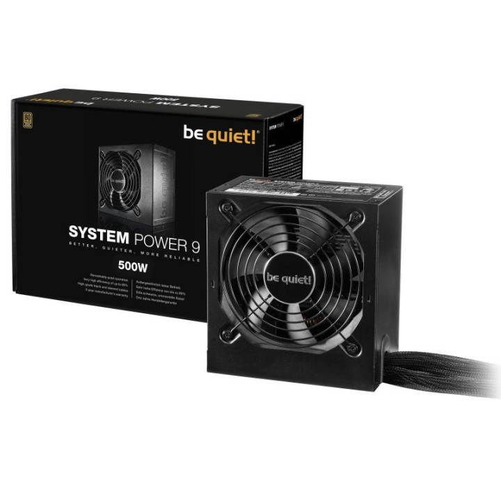 Be QUIET! - System Power 9 500W 80Plus Bronze