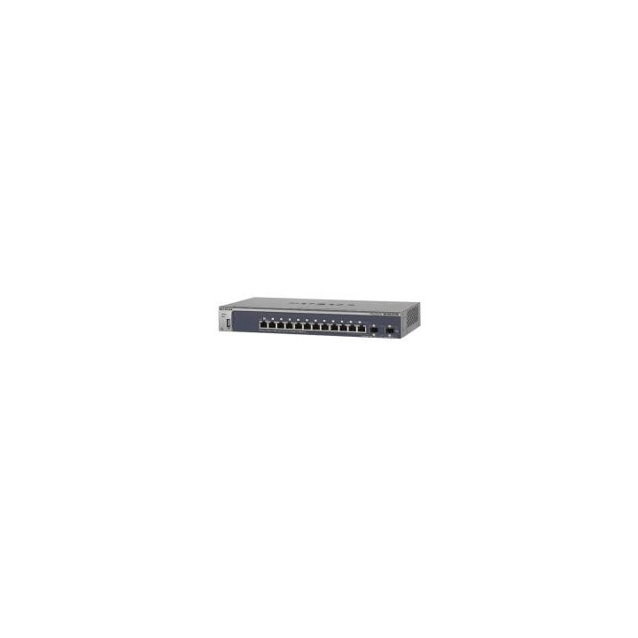 PROSAFE FULL MANAGED LAYER2  SWITCH GIGABIT MODELLO M4100-D12G  12    PORTE 10/100/1000MBIT RJ45 - 2 PORTE COMBO GIGABIT SFP -  
