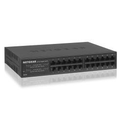 NETGEAR GIGABIT ETHERNET SWITCH A 24 PORTE 10/100/1000 MBPS NON SCHERMATE AUTOSENSING E MDI-MDX. IDEALE PER SMALL BUSINESS