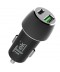 ITEK - Alimentatore USB per auto 2 Porte - 1 USB Type-C + USB QC3.0 ricarica rapida