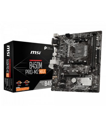 MSI - B450M Pro M2 Max DDR4 M.2 Socket AM4