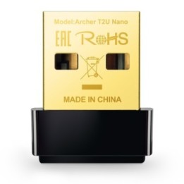 TP-LINK - Archer T2U NANO WiFi AC 600mbps Dual Band USB