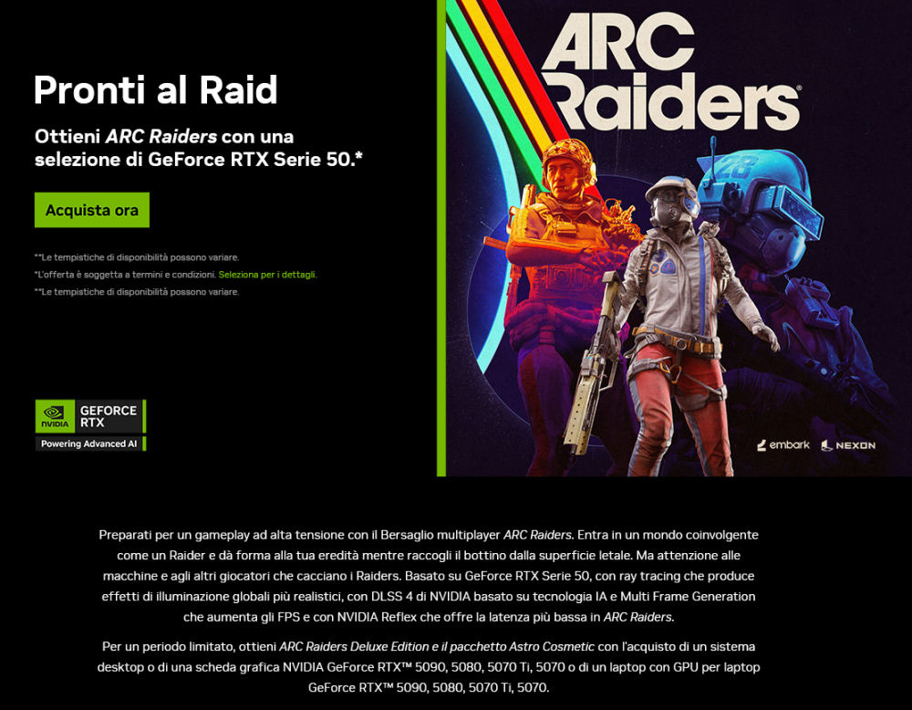 Offerta PC Gaming RTX
