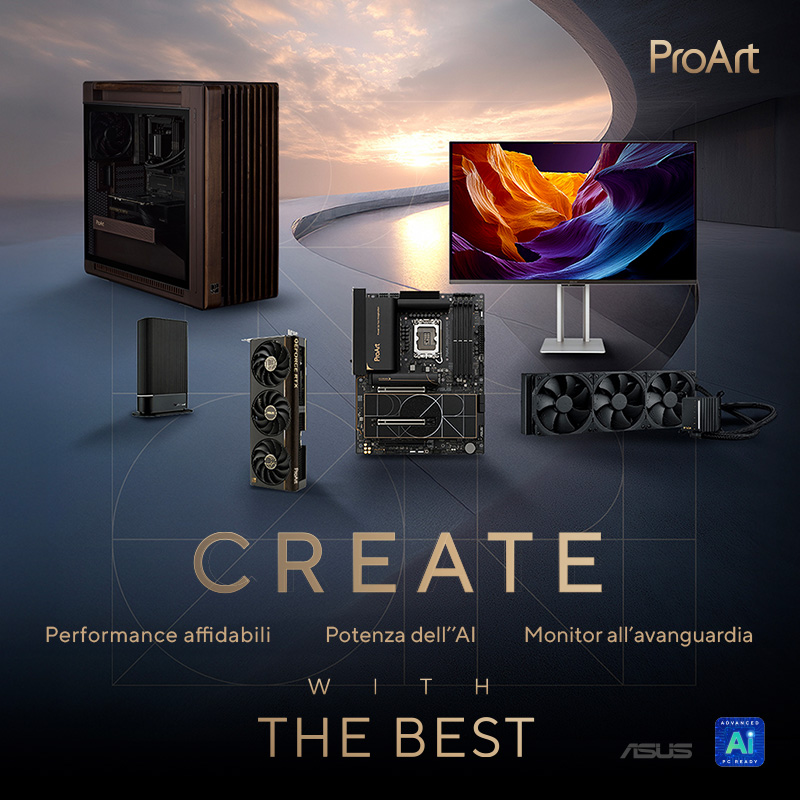 Workstation Syspack Powered by ASUS ProArt - Assemblaggio certificato