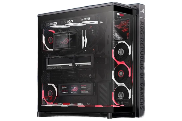 PC Gaming Syspack Cronox in case ASUS ROG con raffreddamento a liquido