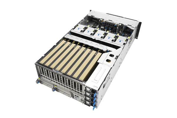 Server GPU 4U a pannello aperto