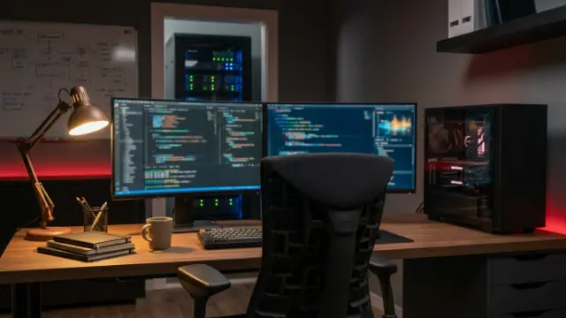 Postazione AI con workstation multi-GPU